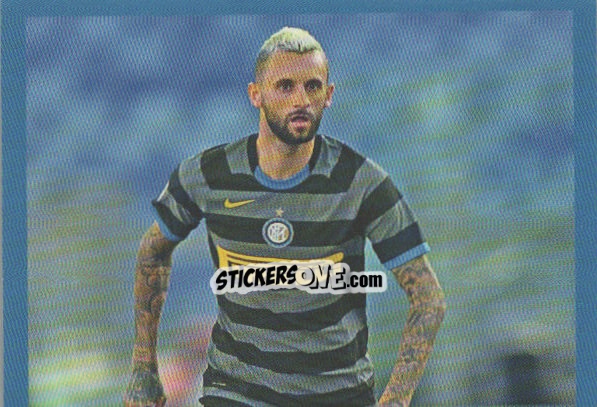 Sticker Brozovic - F.c. Inter 2020-2021 n. 172 - Euro Publishing