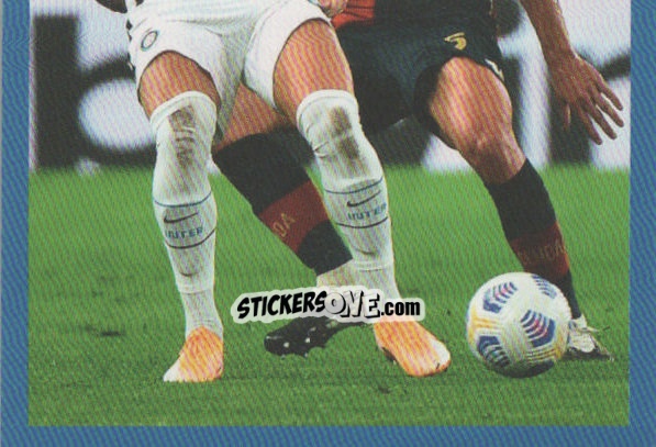 Sticker Pinamonti - F.c. Inter 2020-2021 n. 193 - Euro Publishing