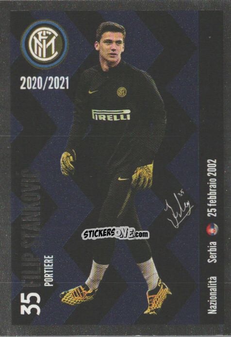 Sticker Stankovic - F.c. Inter 2020-2021 n. I4 - Euro Publishing