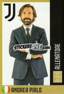 Sticker Andrea Pirlo - Juventus 2020-2021 n. 12 - Euro Publishing