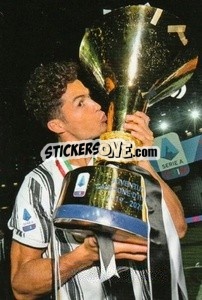Sticker Stron9Er (Cristiano Ronaldo) - Juventus 2020-2021 n. 60 - Euro Publishing