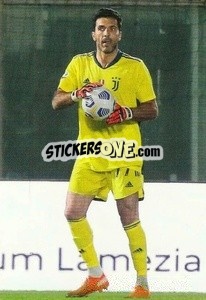 Sticker Gianluigi Buffon - Juventus 2020-2021 - Euro Publishing