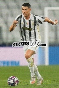 Sticker Cristiano Ronaldo - Juventus 2020-2021 - Euro Publishing