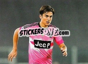 Sticker Paulo Dybala - Juventus 2020-2021 - Euro Publishing