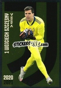 Sticker Szczesny - Juventus 2020-2021 - Euro Publishing