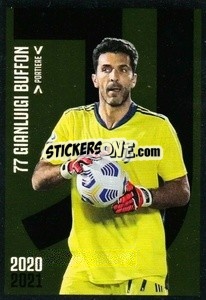 Sticker Buffon - Juventus 2020-2021 n. J3 - Euro Publishing