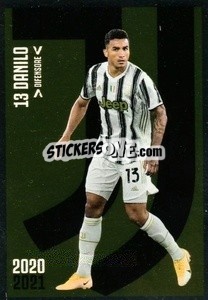 Sticker Danilo - Juventus 2020-2021 - Euro Publishing