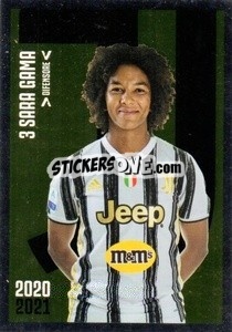 Sticker Gama - Juventus 2020-2021 - Euro Publishing
