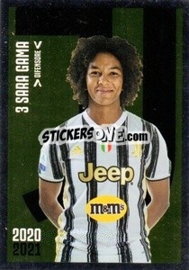 Figurina Gama - Juventus 2020-2021 - Euro Publishing