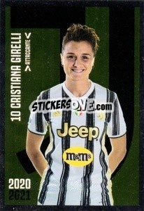 Sticker Girelli - Juventus 2020-2021 - Euro Publishing