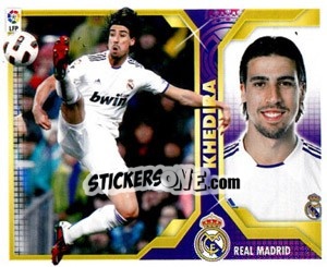 Sticker Khedira (8A) - Liga Spagnola 2011-2012 n. 252 - Colecciones ESTE