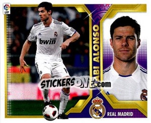 Sticker Xabi Alonso (11) - Liga Spagnola 2011-2012 n. 257 - Colecciones ESTE