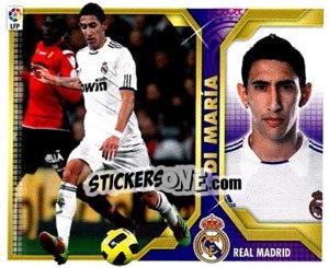 Sticker Di María (13) - Liga Spagnola 2011-2012 - Colecciones ESTE