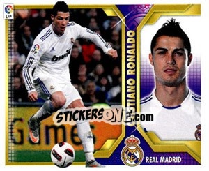 Sticker Cristiano Ronaldo (14) - Liga Spagnola 2011-2012 n. 260 - Colecciones ESTE