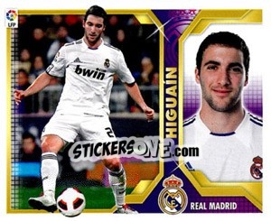 Sticker Higuaín (15) - Liga Spagnola 2011-2012 n. 261 - Colecciones ESTE