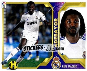 Sticker Adebayor (16B) - Liga Spagnola 2011-2012 n. 263 - Colecciones ESTE
