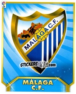 Sticker Escudo MáLAGA C.F. - Liga Spagnola 2011-2012 n. 271 - Colecciones ESTE