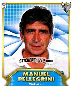 Sticker Entrenador MáLAGA C.F - Liga Spagnola 2011-2012 n. 272 - Colecciones ESTE