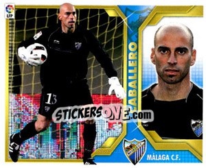 Sticker Willy Caballero (1) - Liga Spagnola 2011-2012 n. 273 - Colecciones ESTE