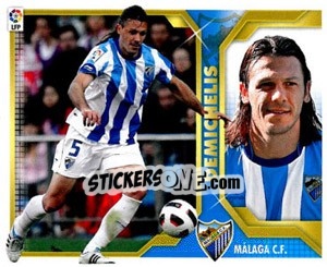 Figurina Demichelis (4A) - Liga Spagnola 2011-2012 - Colecciones ESTE