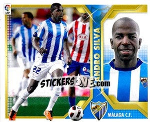 Sticker Sandro Silva (9B) - Liga Spagnola 2011-2012 - Colecciones ESTE
