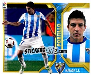 Cromo Portillo (12B) - Liga Spagnola 2011-2012 - Colecciones ESTE