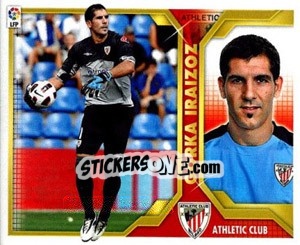Sticker Gorka Iraizoz (1) - Liga Spagnola 2011-2012 n. 3 - Colecciones ESTE