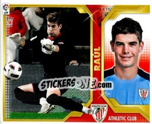 Sticker Raul (2) - Liga Spagnola 2011-2012 n. 4 - Colecciones ESTE
