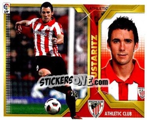 Cromo Ustaritz (6B) - Liga Spagnola 2011-2012 n. 9 - Colecciones ESTE