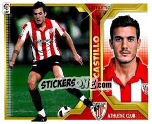 Cromo Castillo (7B) - Liga Spagnola 2011-2012 - Colecciones ESTE