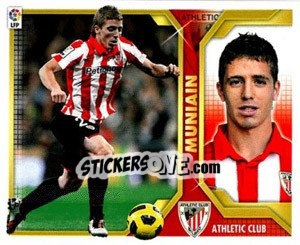 Sticker Muniain (14A) - Liga Spagnola 2011-2012 n. 21 - Colecciones ESTE