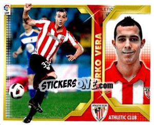 Sticker Urko Vera (14B) - Liga Spagnola 2011-2012 n. 22 - Colecciones ESTE