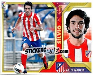 Sticker Sílvio (3) - Liga Spagnola 2011-2012 n. 35 - Colecciones ESTE