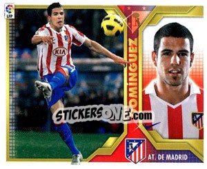 Cromo Domínguez (6) - Liga Spagnola 2011-2012 n. 39 - Colecciones ESTE