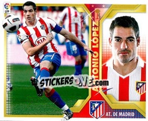 Cromo Antonio López (7) - Liga Spagnola 2011-2012 - Colecciones ESTE