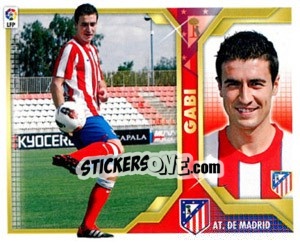 Sticker Gabi (9) - Liga Spagnola 2011-2012 - Colecciones ESTE