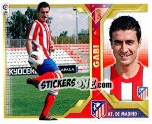 Sticker Gabi (9) - Liga Spagnola 2011-2012 n. 42 - Colecciones ESTE