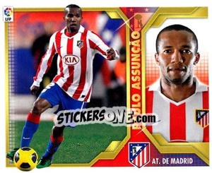 Sticker Paulo Assunçao (10B) - Liga Spagnola 2011-2012 - Colecciones ESTE