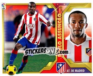 Sticker Paulo Assunçao (10B) - Liga Spagnola 2011-2012 n. 44 - Colecciones ESTE