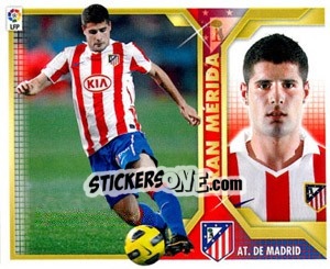 Sticker Fran Mérida (12B) - Liga Spagnola 2011-2012 - Colecciones ESTE