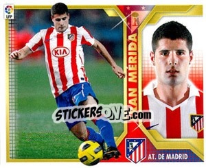 Sticker Fran Mérida (12B) - Liga Spagnola 2011-2012 n. 48 - Colecciones ESTE