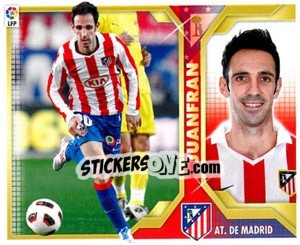 Sticker Juanfran (13) - Liga Spagnola 2011-2012 n. 49 - Colecciones ESTE