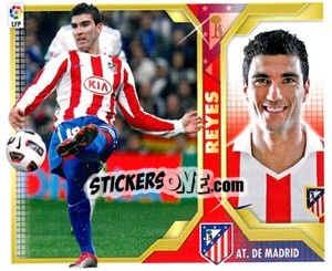 Sticker Jose Antonio Reyes (14) - Liga Spagnola 2011-2012 n. 50 - Colecciones ESTE