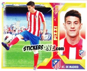 Cromo Pizzi (16B) COLOCAS - Liga Spagnola 2011-2012 n. 54 - Colecciones ESTE