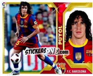 Sticker Puyol (5A) - Liga Spagnola 2011-2012 n. 68 - Colecciones ESTE