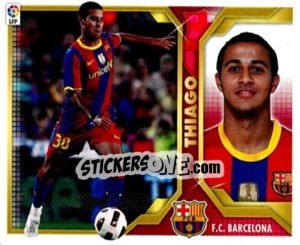 Sticker Thiago Alcántara (10B) - Liga Spagnola 2011-2012 - Colecciones ESTE