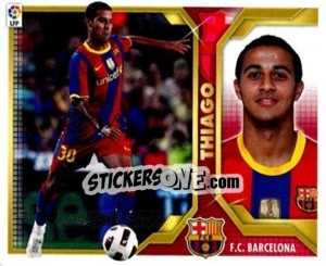 Sticker Thiago Alcántara (10B) - Liga Spagnola 2011-2012 n. 76 - Colecciones ESTE