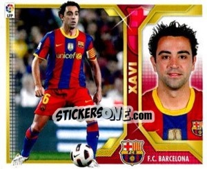 Sticker Xavi (11) - Liga Spagnola 2011-2012 - Colecciones ESTE