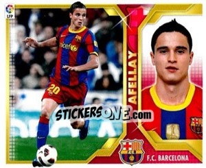 Figurina Afellay (13A) - Liga Spagnola 2011-2012 - Colecciones ESTE