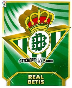 Sticker Escudo REAL BETIS - Liga Spagnola 2011-2012 - Colecciones ESTE